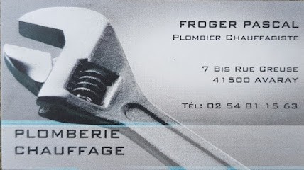 Froger Pascal, Plombier à Avaray