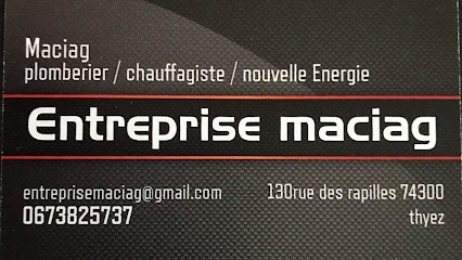 Maciag Stéphane, Plombier à Thyez