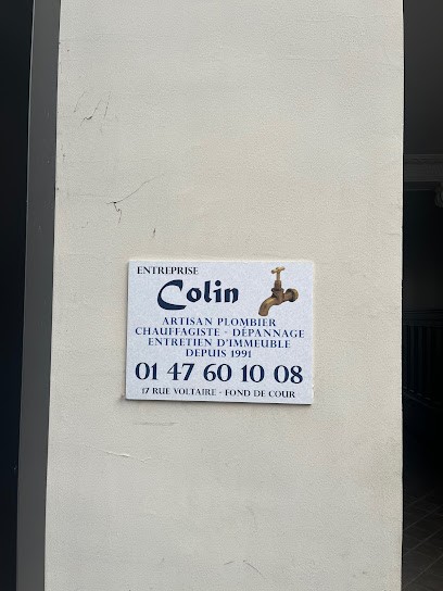 Entreprise Colin, Plombier à La Garenne-Colombes
