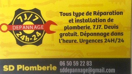 SD Plomberie, Plombier à Saint-Sauveur-d'Émalleville