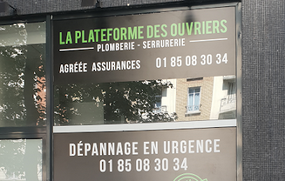 La Plateforme Des Ouvriers, Sos Urgence Chauffagiste Paris 15 Pas Cher, Débouchage Canalisation, Dépannage Plombier à Paris 15