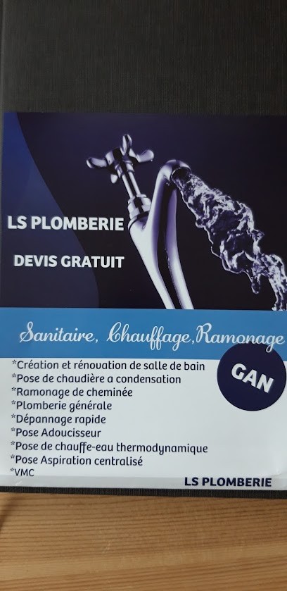 LS PLOMBERIE, Plombier à Gan