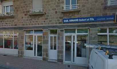 Armand Robert, Plombier à Saint-Agrève