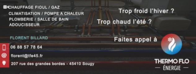 Thermo Flo Energie, Plombier à Sougy