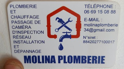 MOLINA PLOMBERIE, Plombier à Puissalicon