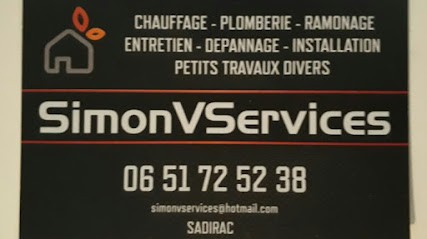 SimonVServices, Plombier à Sadirac