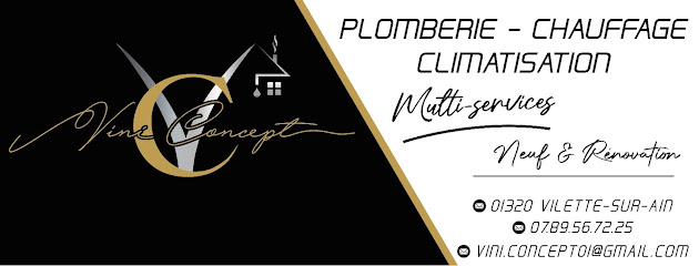 Vini Concept - Plomberie / Chauffage / Climatisation - Dombes / Bugey / Cotiere Plombier à Villette-sur-Ain