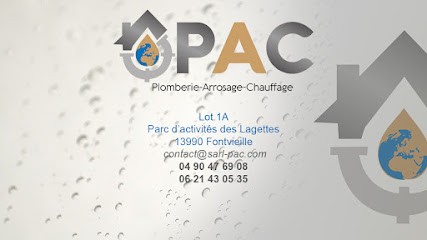PAC Plomberie Générale, Arrosage, Chauffage, Plombier à Fontvieille