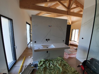 André Olivier, Plombier à Saint-Victor-la-Coste