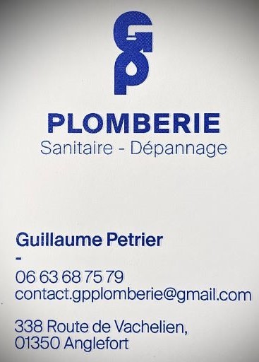 GP PLOMBERIE, Plombier à Anglefort
