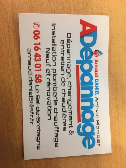 ADEPANNAGE, Plombier au Sel-de-Bretagne