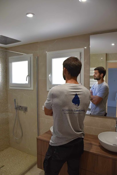 Romain Carbonel, Plombier au Beausset