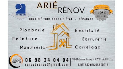 Arie Rénov, Plombier à Sarcelles