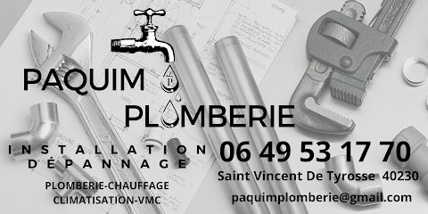 Paquim Plomberie, Plombier à Saint-Vincent-de-Tyrosse