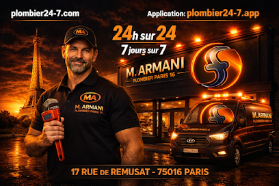 M. Armani Plombier Paris 16 Plombier à Paris 16