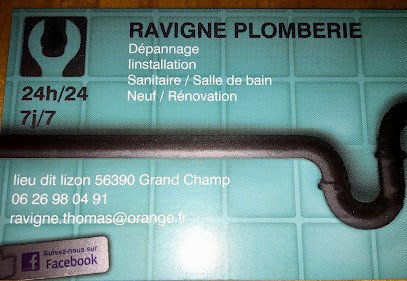 Ravigne Plomberie, Plombier à Grand-Champ