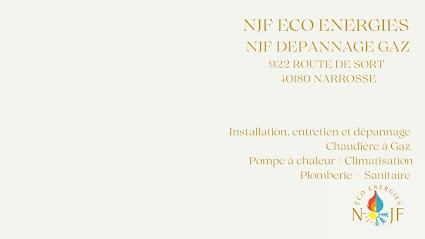 NJF DEPANNAGE GAZ, Plombier à Narrosse