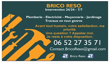 Brico Reso PLOMBIER JARDINIER PAYSAGISTE, Plombier à Marseille 09