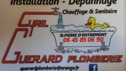 Cyril Guérard Plomberie, Plombier à Saint-Pierre-d'Entremont