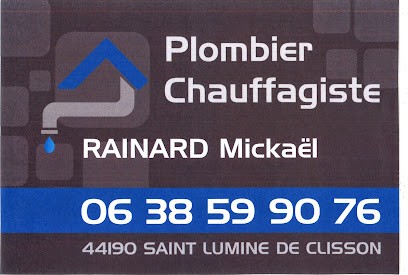 SAS Mickaël RAINARD, Plombier à Saint-Lumine-de-Clisson