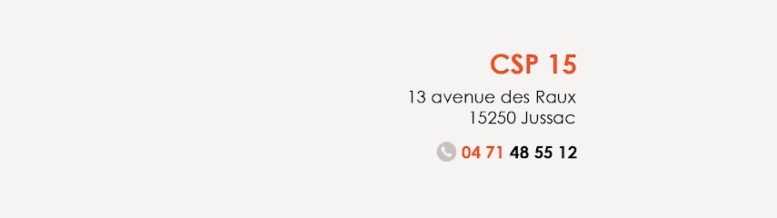 CSP 15, Plombier à Jussac