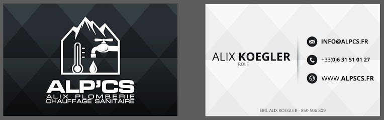 ALP'CS ALIX KOEGLER, Plombier aux Gets