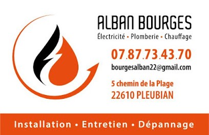 Bourgès Alban, Plombier à Pleubian