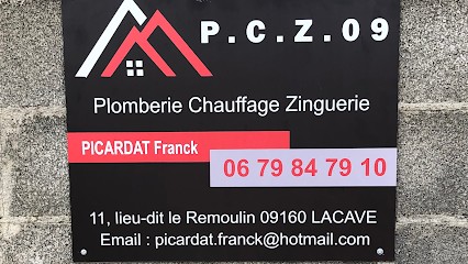 P.C.Z.09 Picardat Franck Plomberie Chauffage Zinguerie, Plombier à Lacave